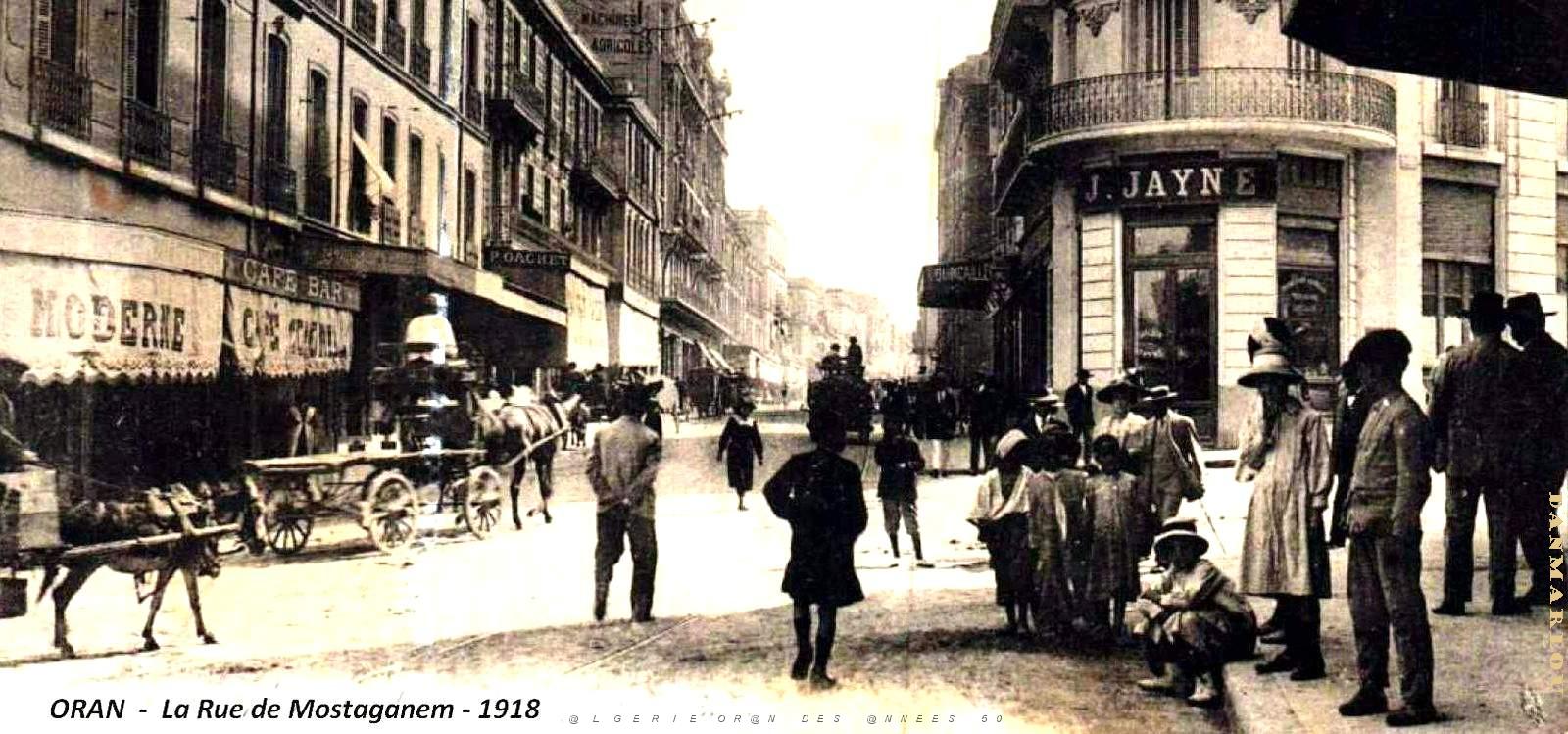 2685- Oran - Rue de Mostaganem2 - 1918.jpg